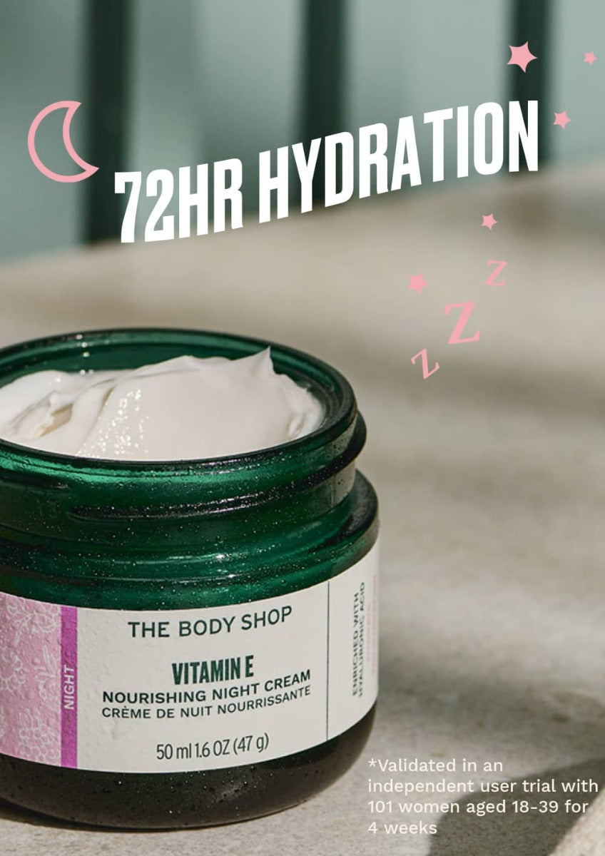 The Body Shop Vitamin E Nourishing Night Cream - Distacart