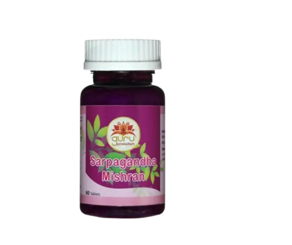 Guru Prasadam Sarpagandha Mishran Tablets - Distacart