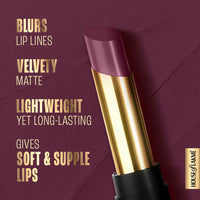 Thumbnail for Lakme Absolute Beyond Matte Lipstick - 502 Purple Pop - Distacart