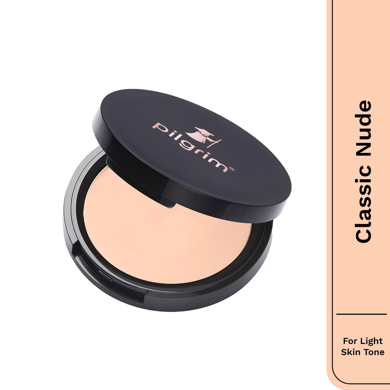 Pilgrim Classic Nude Matte Finish Compact Powder Absorbs Oil, Conceals & Gives Radiant Skin - Distacart