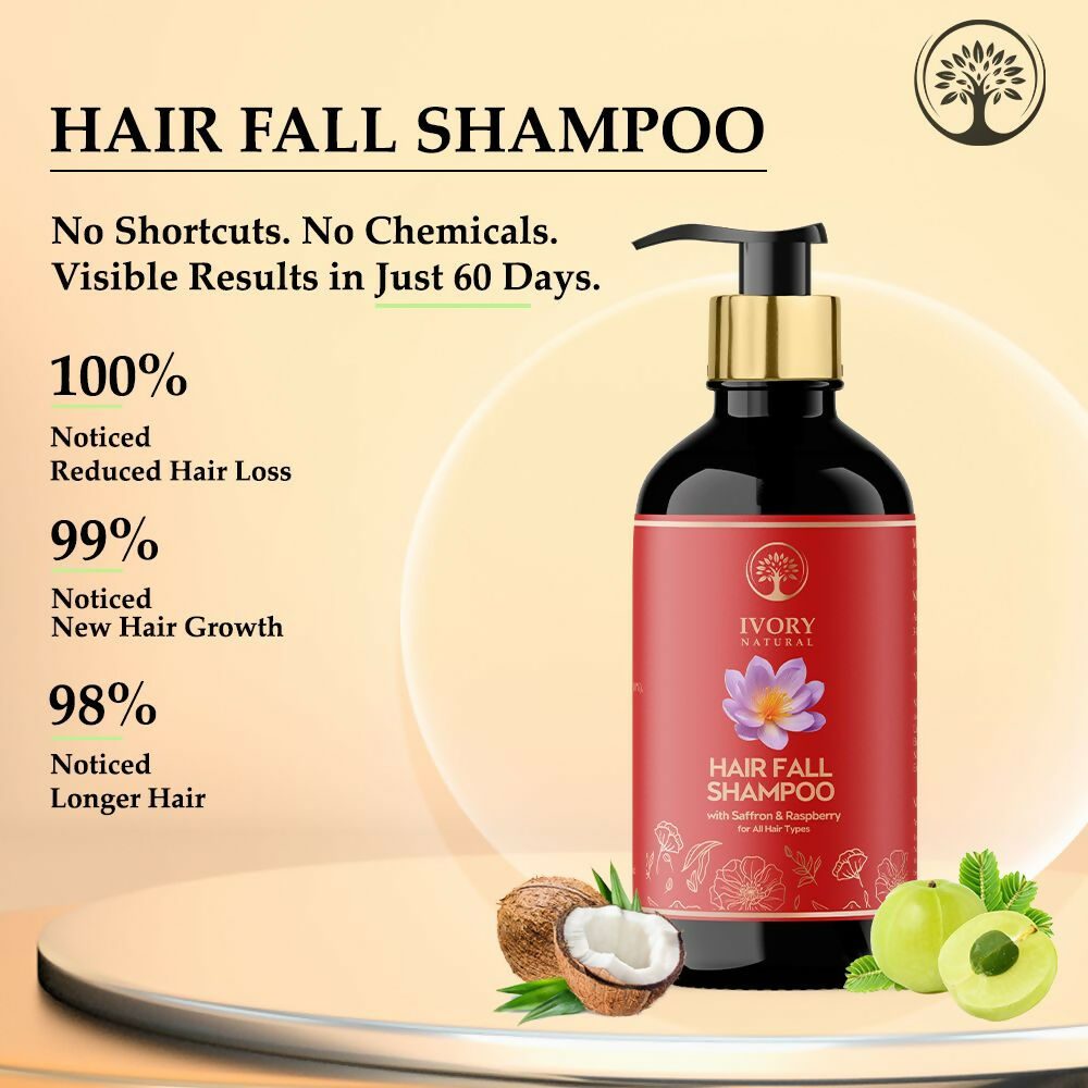 Ivory Natural Falling Hair Shampoo For Scalp And Hair Strength - Distacart