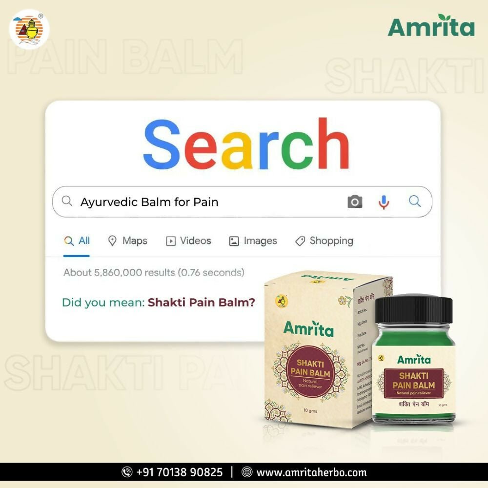 Amrita Shakti Pain Balm - Distacart