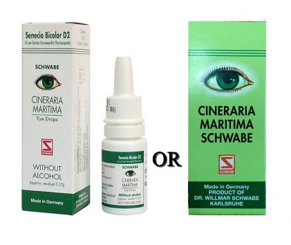 Dr. Willmar Schwabe Germany Cineraria Maritima Eye Drop