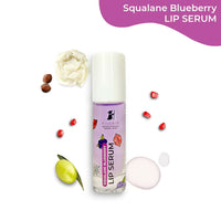 Thumbnail for Pilgrim Spanish Lip Serum (Blueberry) with Roll-on For Visibly Plump Lips, Hydrating Lip Serum For Dark Lips - Distacart