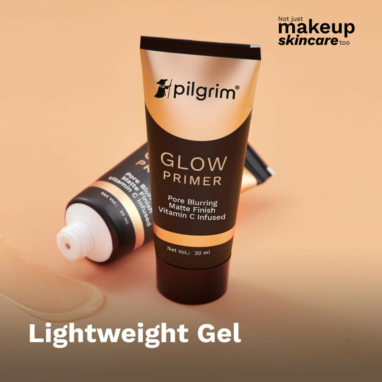 Pilgrim Glow Primer Pore Blurring Matte Finish Vitamin C Infused - Distacart