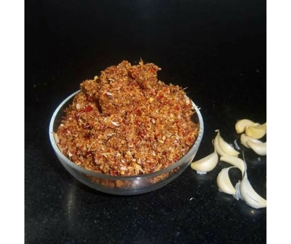 konaseema Velluli Karam Podi / Garlic Chutney Powder - Distacart