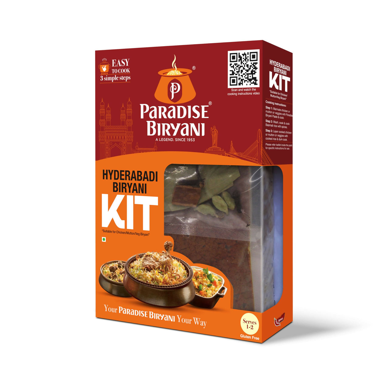 Paradise Hyderabadi Biryani Kit