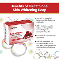 Thumbnail for LA Organo Glutathione Rose Skin Lightening & Brightening Soap