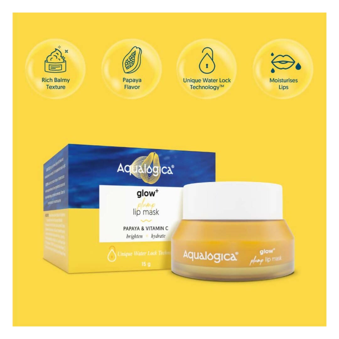 Aqualogica Glow+ Plump Lip Mask - Distacart