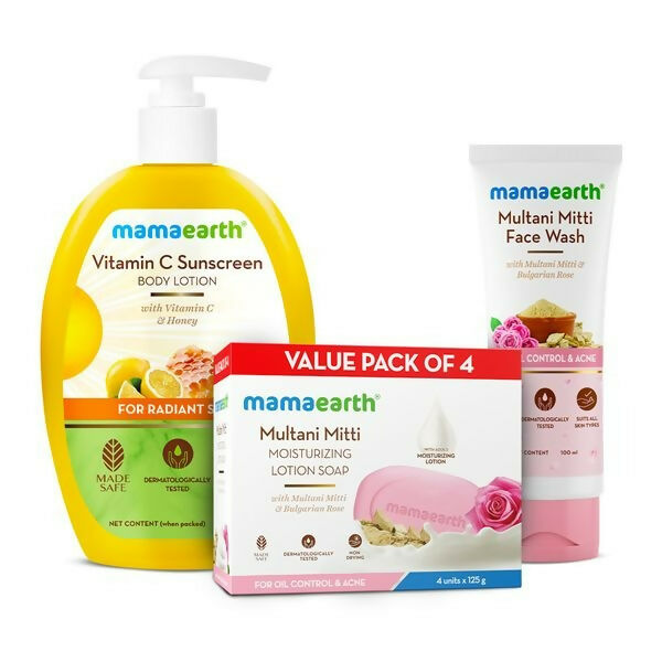 Mamaearth Cleanse & Protect Kit - Distacart
