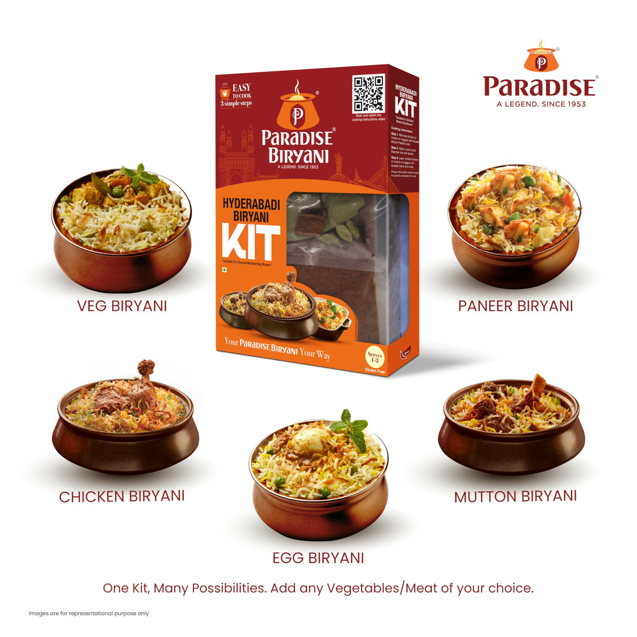 Paradise Hyderabadi Biryani Kit