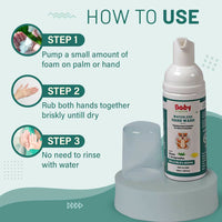 Thumbnail for Babyorgano Non Alcoholic Foam Based Waterless Hand Wash for Kids