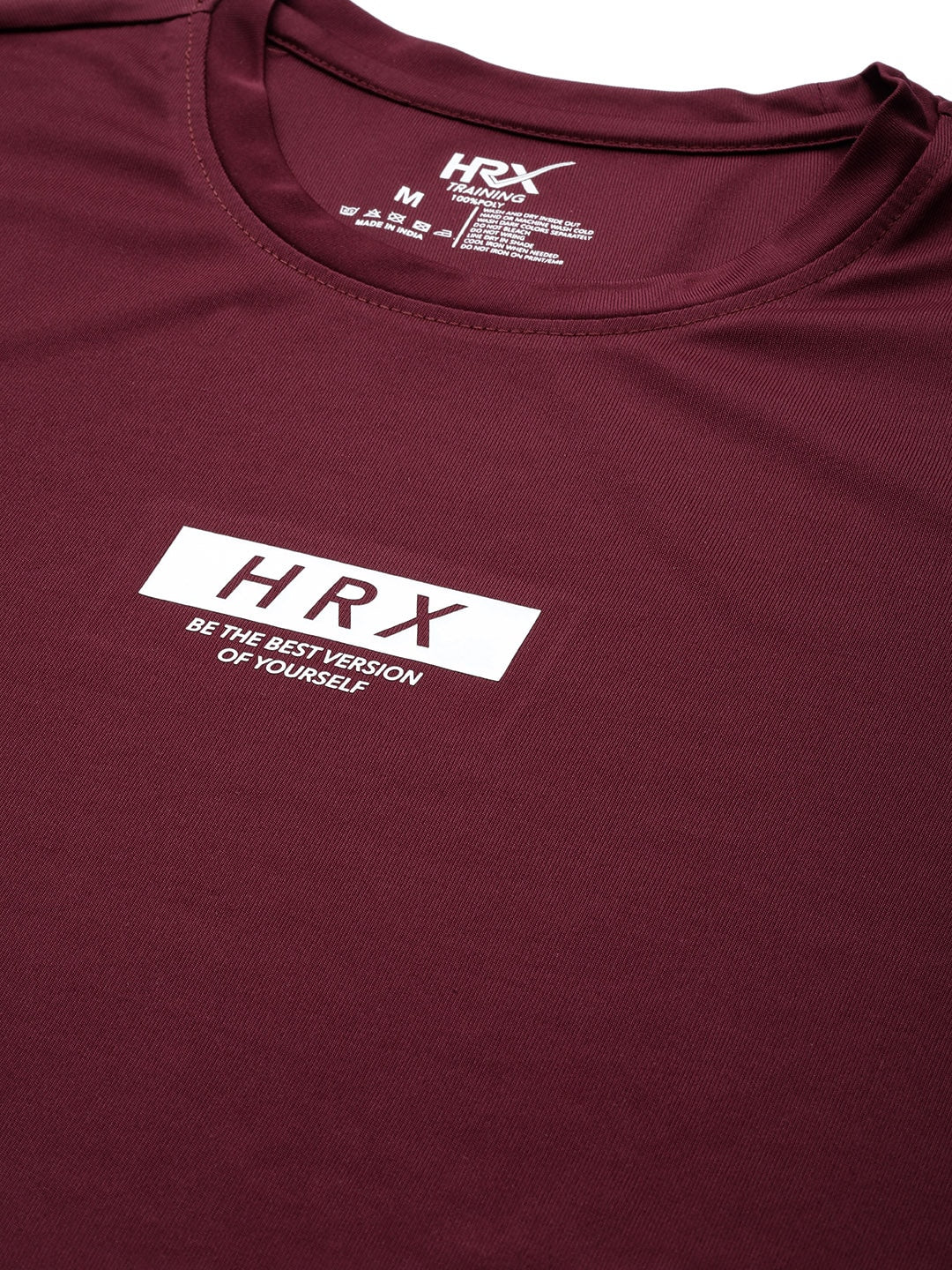 HRX by Hrithik Roshan Regular Fit Training Rapid-Dry T-shirt - Distacart