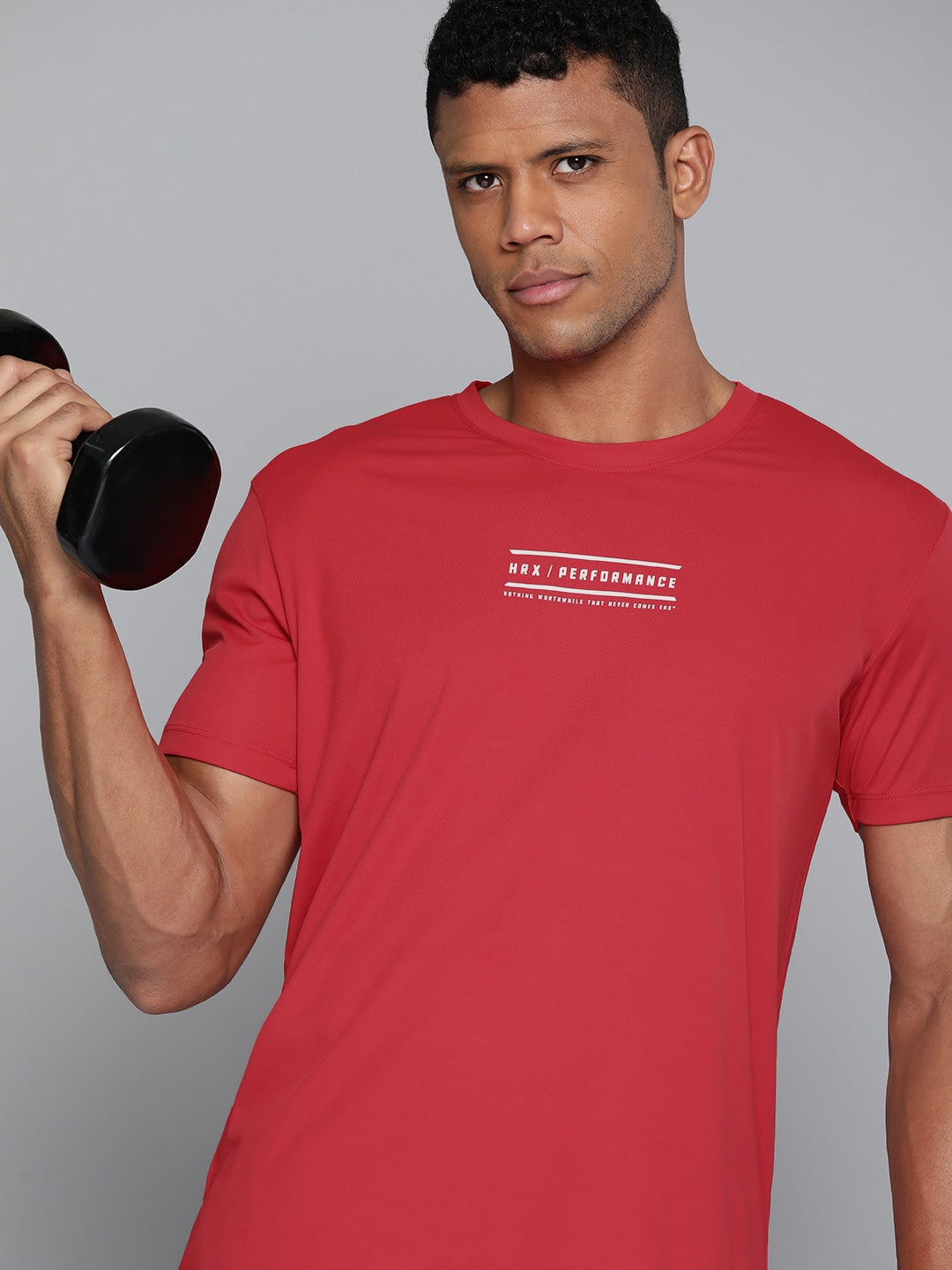 HRX by Hrithik Roshan Men Training Rapid-Dry T-shirt - Distacart