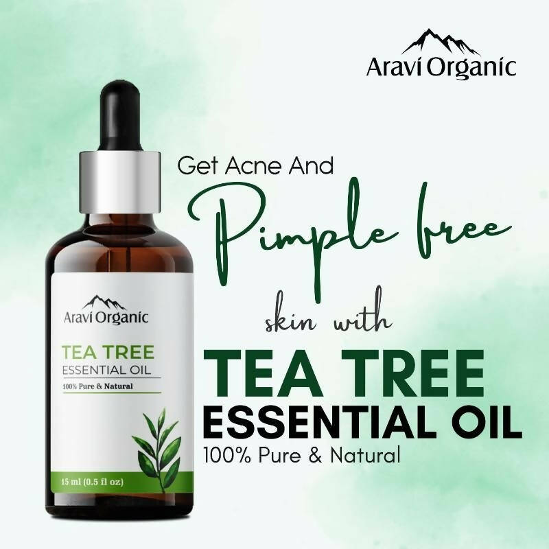 Aravi Organic Tea Tree Essential Oil - Distacart
