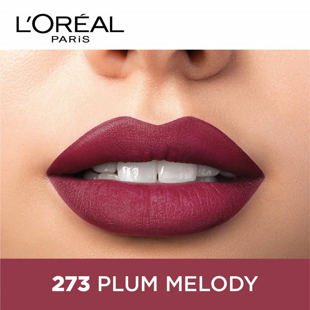 L'Oreal Paris Color Riche Moist Matte Lipstick - 273 Plum Melody - Distacart