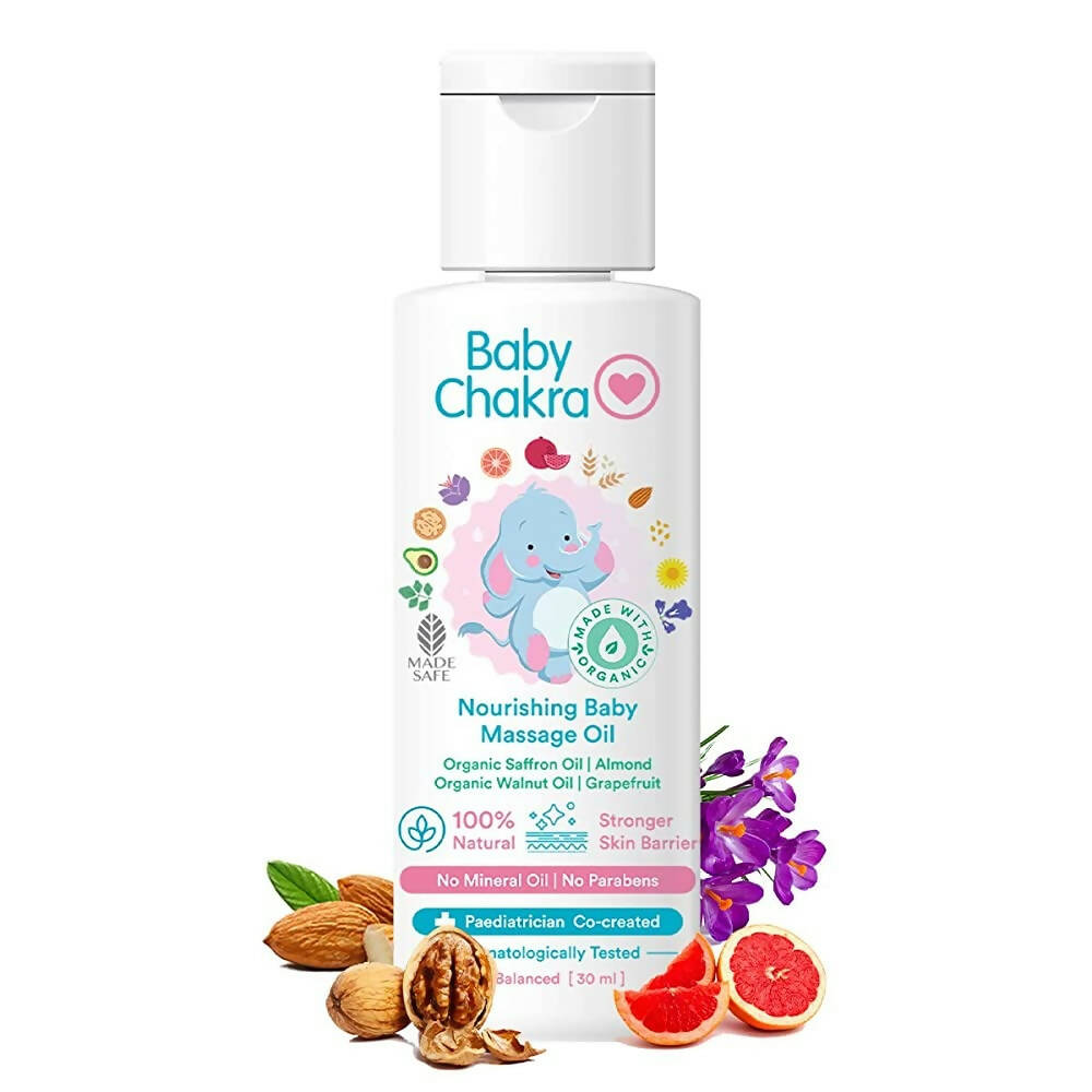 BabyChakra Nourishing Baby Massage Oil - Distacart