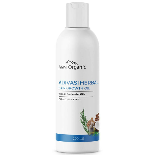 Aravi Organic Adivasi Herbal Hair Growth Oil - Distacart