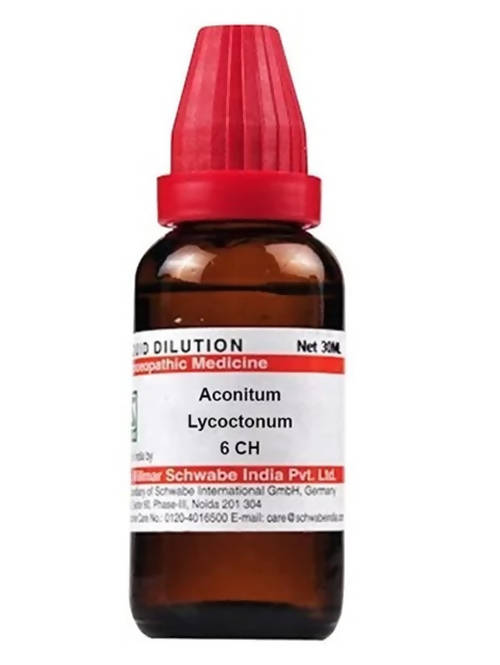 Dr. Willmar Schwabe India Aconitum Lycoctonum Dilution