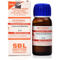 Thumbnail for SBL Homeopathy Thuja Occidentalis 0/10 LM Potency