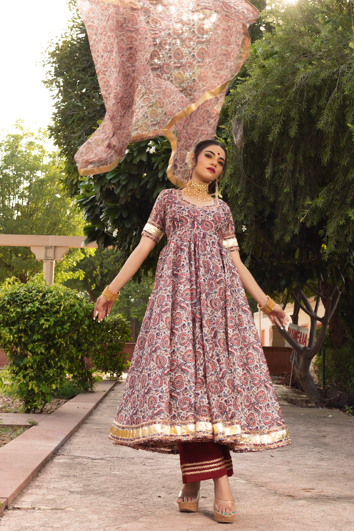 Anarkali 2024 lawn frocks