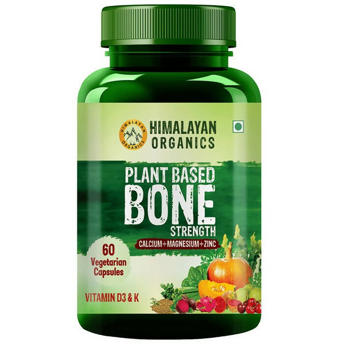 Himalayan Organics Plant Based Bone Strength Capsules - Distacart