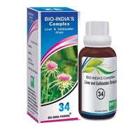 Thumbnail for Bio India Homeopathy Complex 34 Liver And Gallbladder Drops