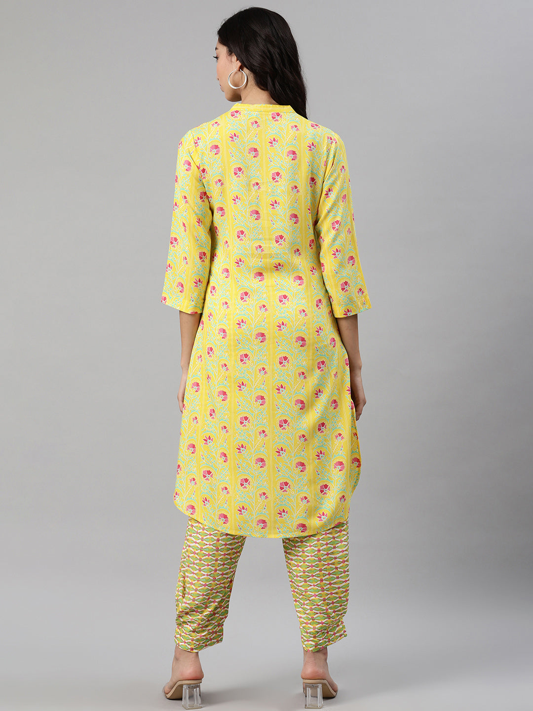 BIBA Women Printed Straight Kurta with Palazzo Pants and Dupatta |  Lifestyle Stores | Sector 18 | Noida