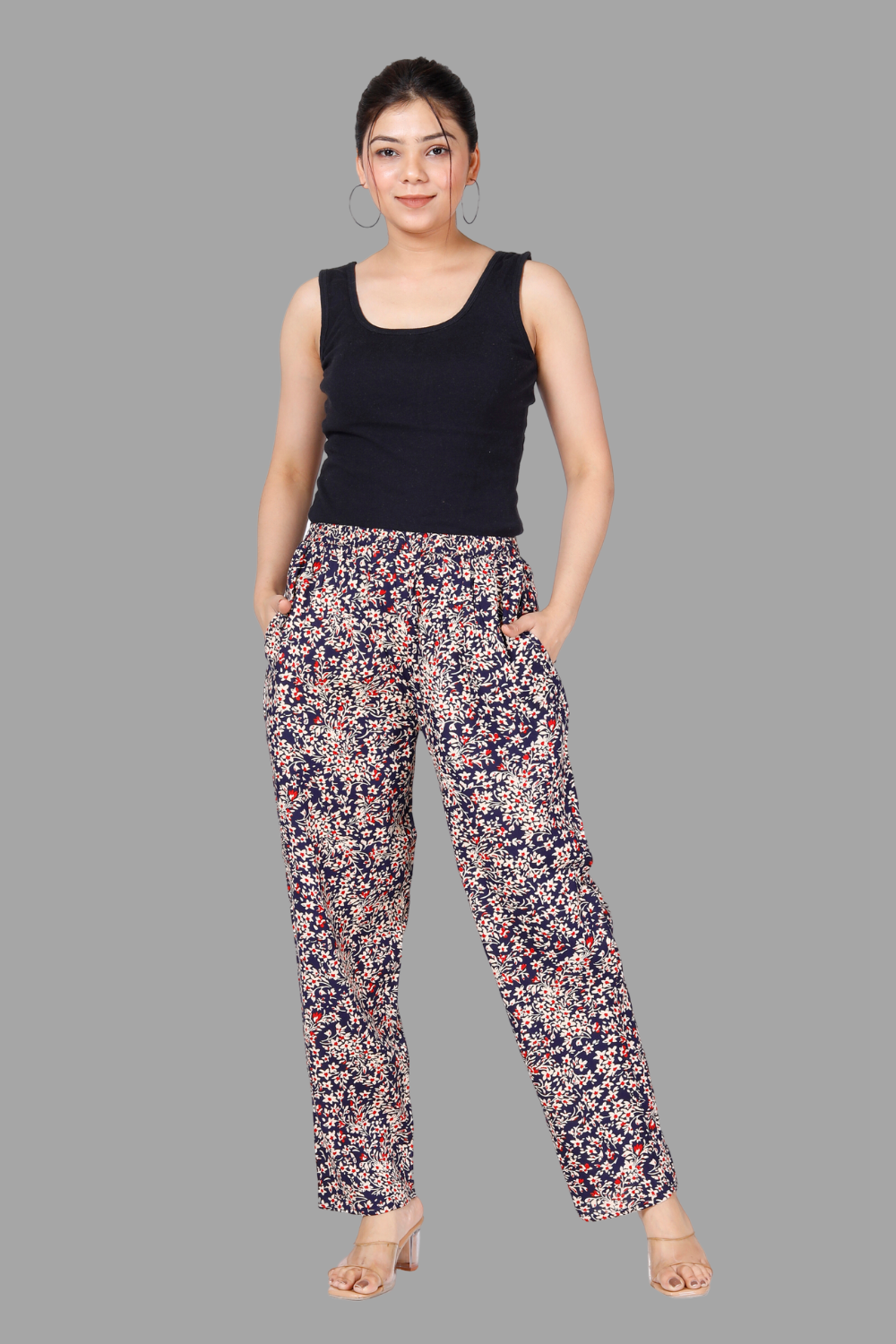 Women's Beach Casual Bohemian Trousers Bloomers Pants Printed Pants Woman  Dress Pant (Brown, XXL) at Amazon Women's Clothing store