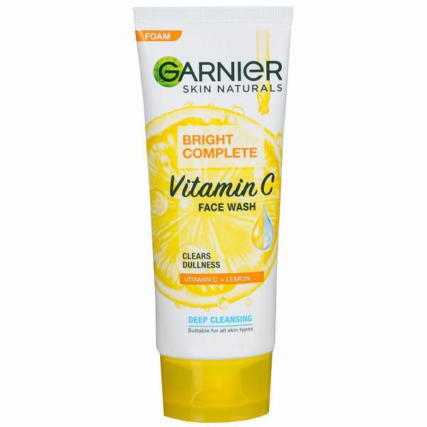 Garnier Bright Complete Vitamin C Facewash - Distacart