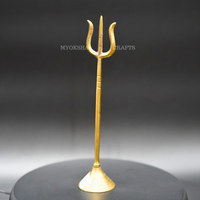 Thumbnail for Brass Trishul - Invoke the Divine Power of Lord Shiva - 1