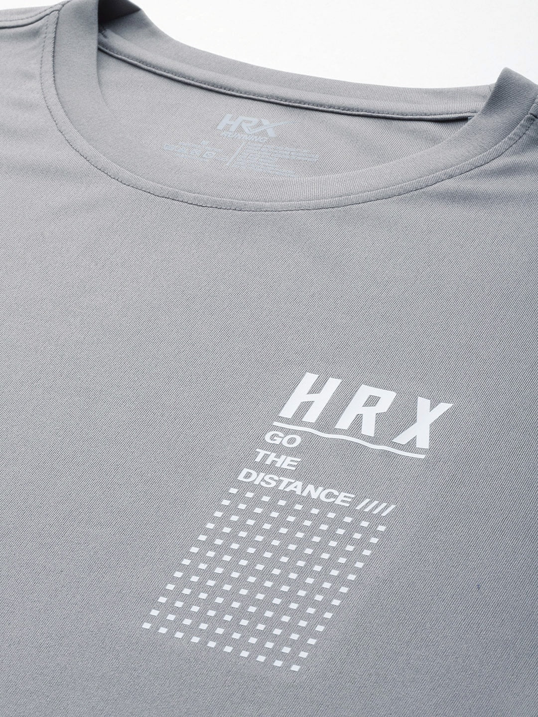 HRX by Hrithik Roshan Brand Logo Printed Rapid-Dry T-shirt - Distacart