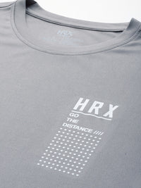 Thumbnail for HRX by Hrithik Roshan Brand Logo Printed Rapid-Dry T-shirt - Distacart