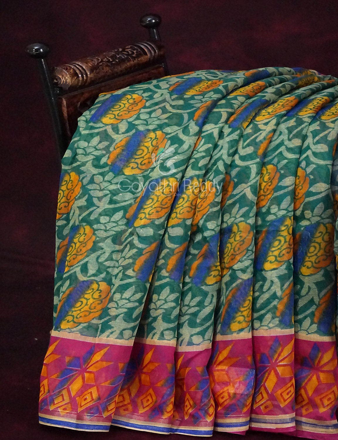 BANDHINI SAREES-BS203 – Gayathri Reddy Traditional Designer Studio