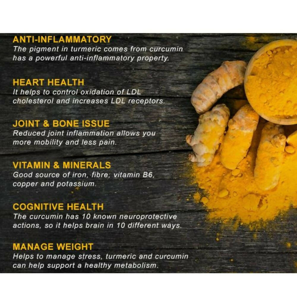 Buy Etheric Wild Kasturi Turmeric Powder for Skin Care Whitening