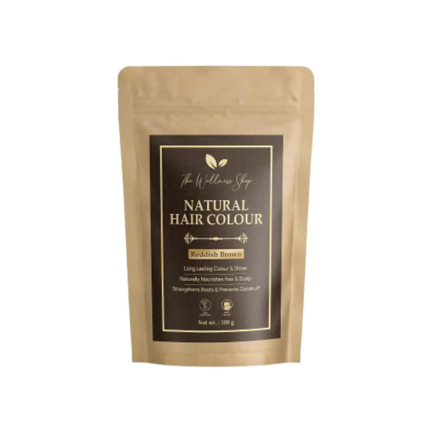 The Wellness Shop Natural Hair Colour - Reddish Brown - Distacart