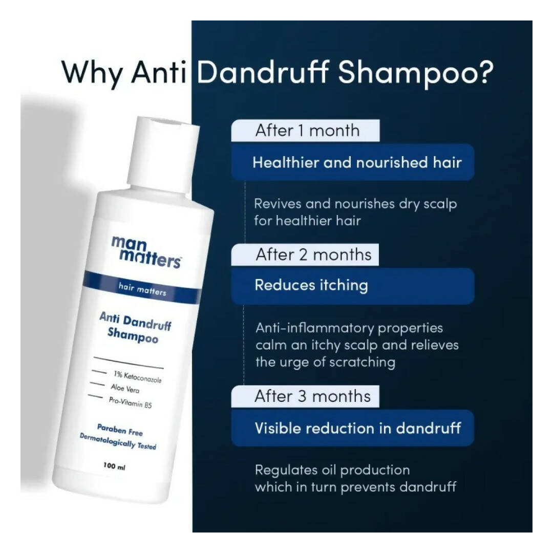 Buy Man Matters Anti Dandruff Men Online at Shampoo | Best Distacart For Price