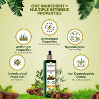 Thumbnail for Organics Cold Press Virgin Jojoba Oil For Skin And Hair: 200 ml