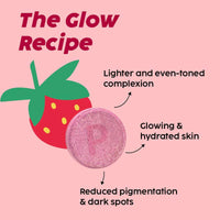 Thumbnail for PLIX The Plant Fix Glowy Skin Effervescent Tablets - Strawberry - Distacart