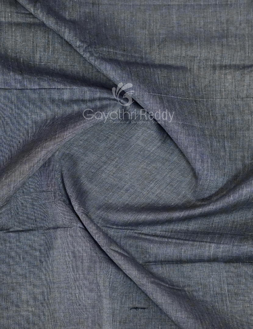 Kalanetha Grey Coloured Pure Narayanpet Cotton Saree By Gayathri Reddy Designer Studio - Distacart