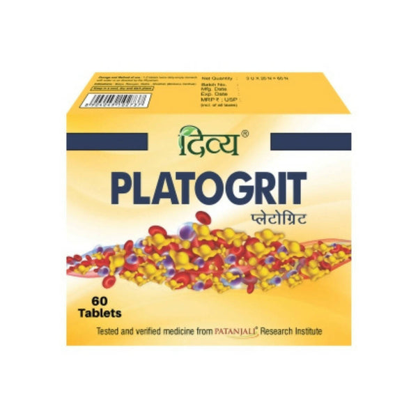 Patanjali Divya Platogrit Tablets - Distacart