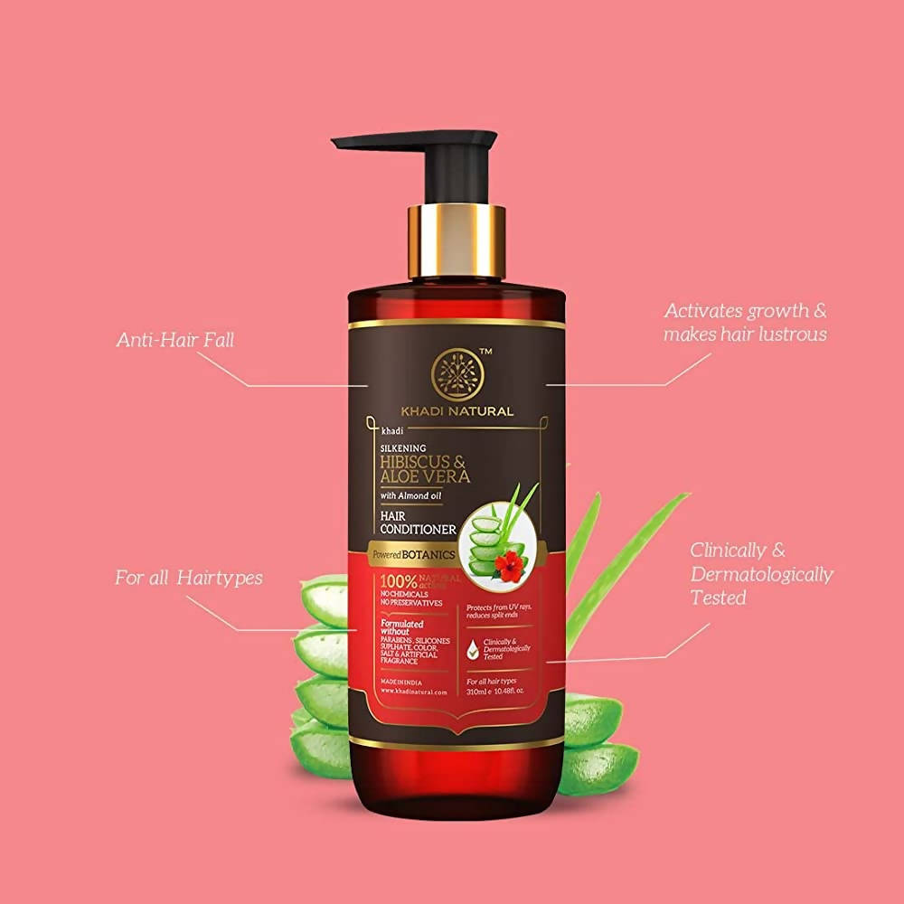 Khadi Natural Hibiscus & Aloe Vera Hair Conditioner