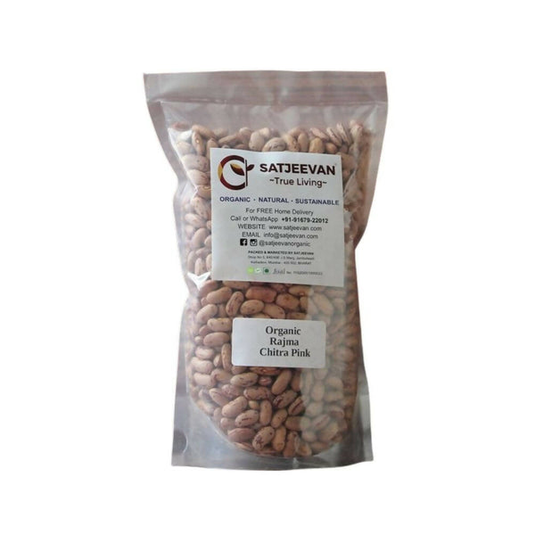 Satjeevan Organic Rajma Chitra Pink - Distacart