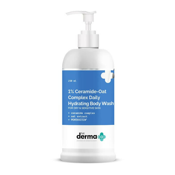 The Derma Co 1% Ceramide-Oats Complex Daily Hydrating Body Wash - Distacart