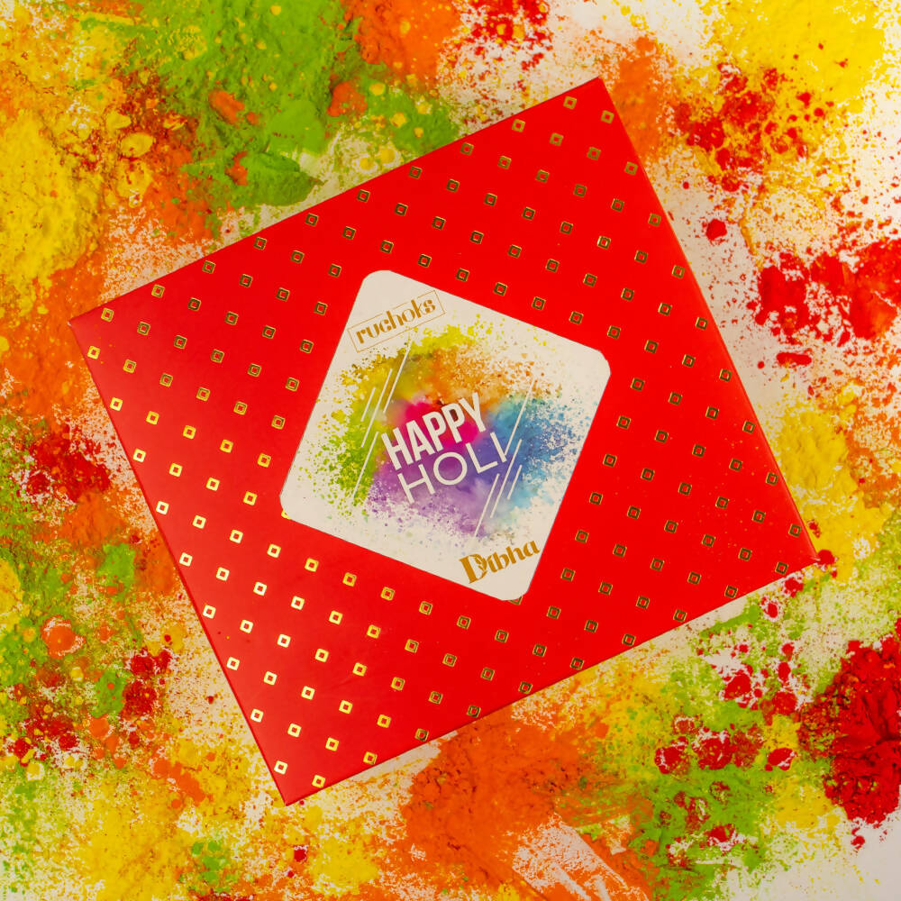 Mix Color Happy Holi Products Hamper, For Festival Gift, 8*8*4 Inch at Rs  369/piece in New Delhi