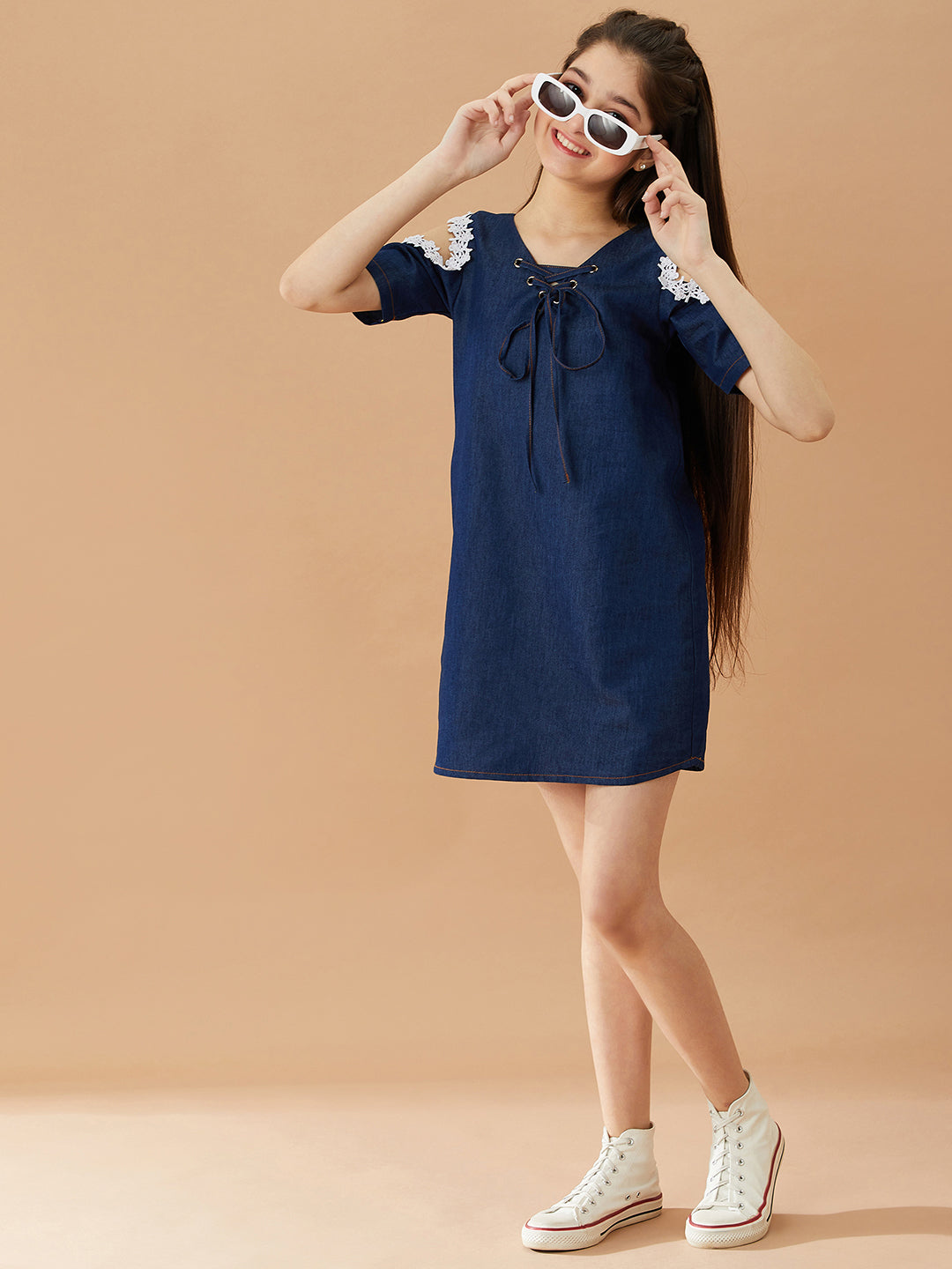 Buy Light Blue Dresses & Frocks for Girls by AJIO Online | Ajio.com