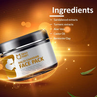 Thumbnail for Qraa Men Haldi Chandan Face Pack