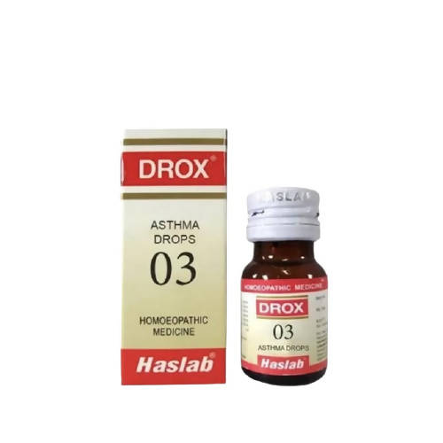 Haslab Homeopathy Drox 03 Asthma Drops