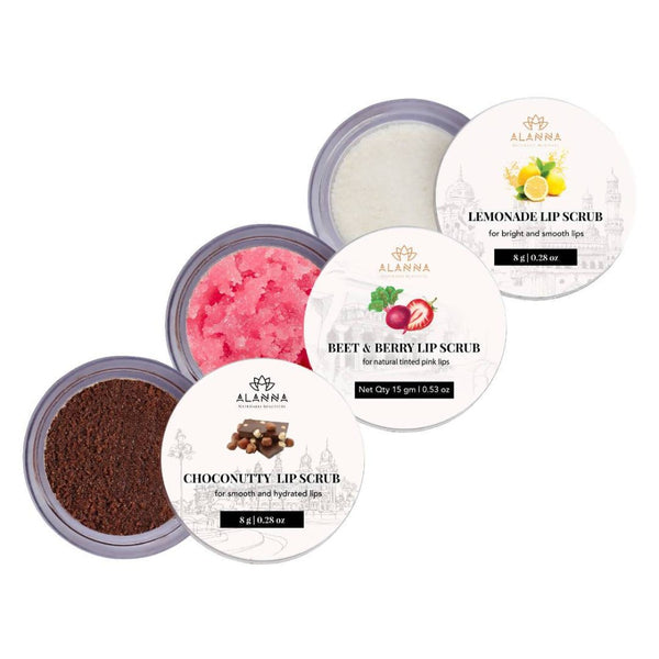 Alanna Beet and Berry Lip Scrub - 15 GM