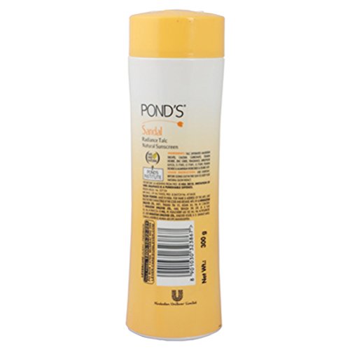 Pond's Sandal Radiance Talc (300gm) (pack of 2) : Amazon.in: Beauty